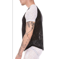 Barcode Berlin T-shirt Micah Noir-Blanc